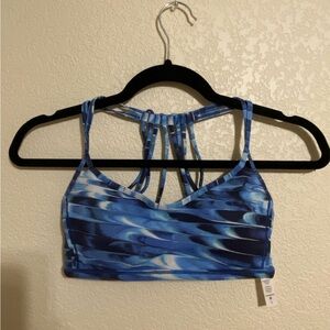 TIE DYE BLUE // lululemon sports bra